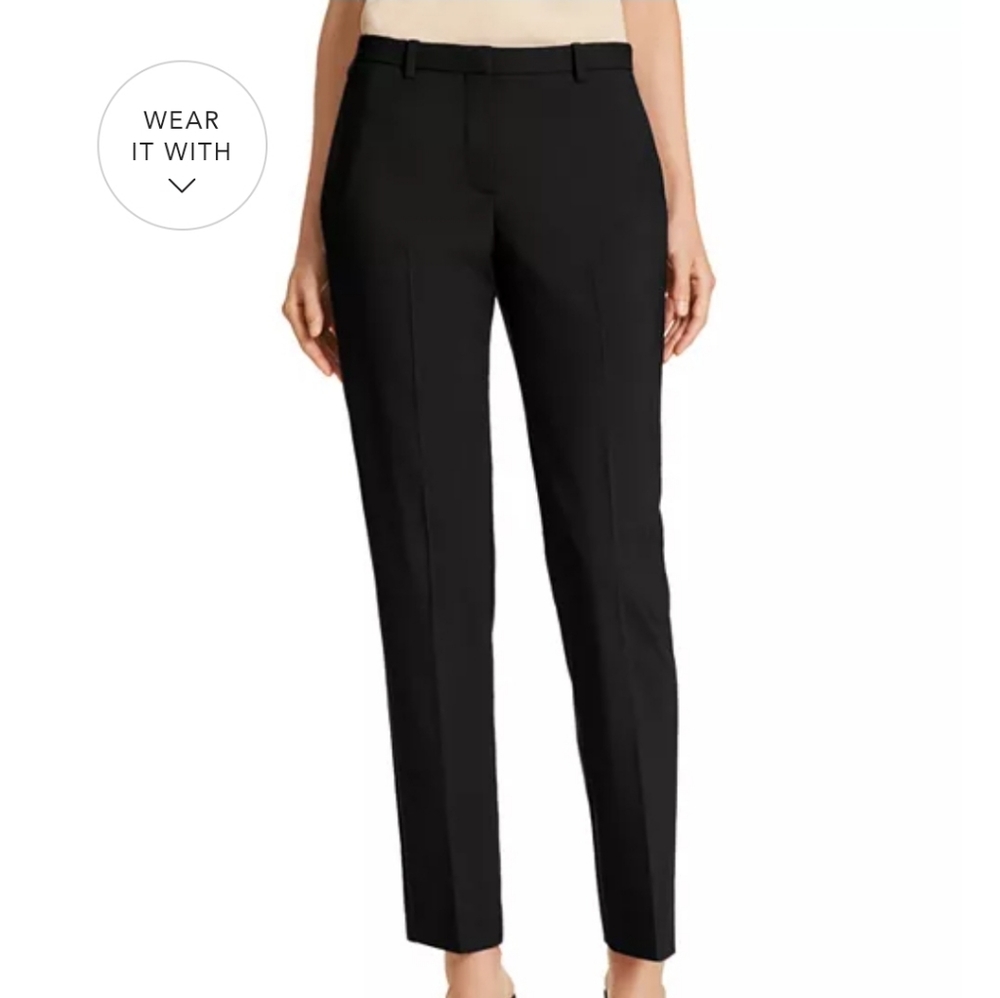 BNWT Theory Hartsdale B wool pant size 0